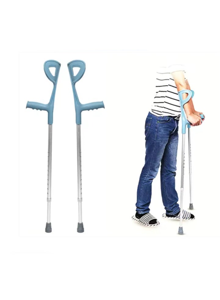 مرقمة عكازات الساعد - زوج واحد