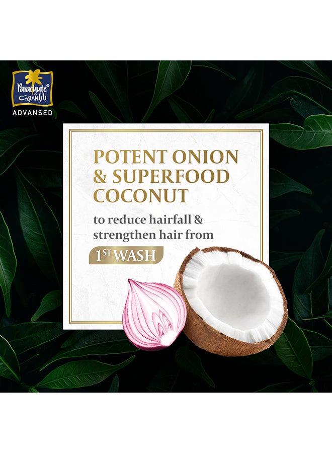 Parachute Anti-Hairfall Shampoo With Onion And Coconut - Pink 2 x 340ml - Image 3