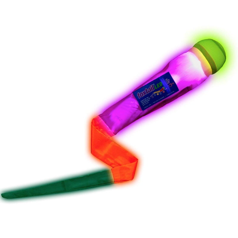 Foxtail LED - Outdoor Throw and Catch Light Up Game - Foam Ball & Tail Glow at Night - Play in The Dark - Fun Gift Idea for Kids & Adults, Boys & Girls - Image 1
