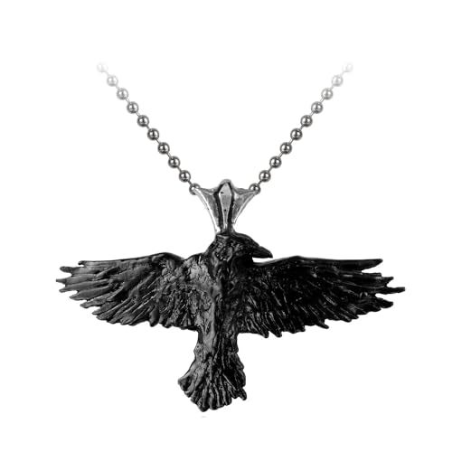 Alchemy Black Raven Alchemy Gothic Necklace - Image 1