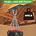 Dolibest Wall Mount Bracket Ceiling Anchor for Home Suspension Training Kit Suspension Straps Gymnastic Rings Yoga Swing Hammock Body Weight Strength Training SystemsBoxing Equipment 2Pcs - Image 4