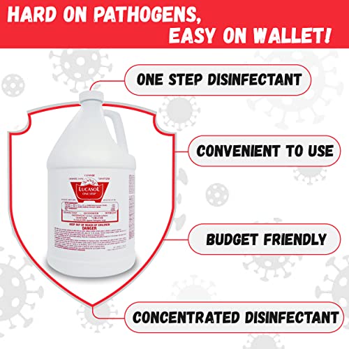 Lucasol ONE Step Hospital Grade Disinfectant (Gallon) - Image 5