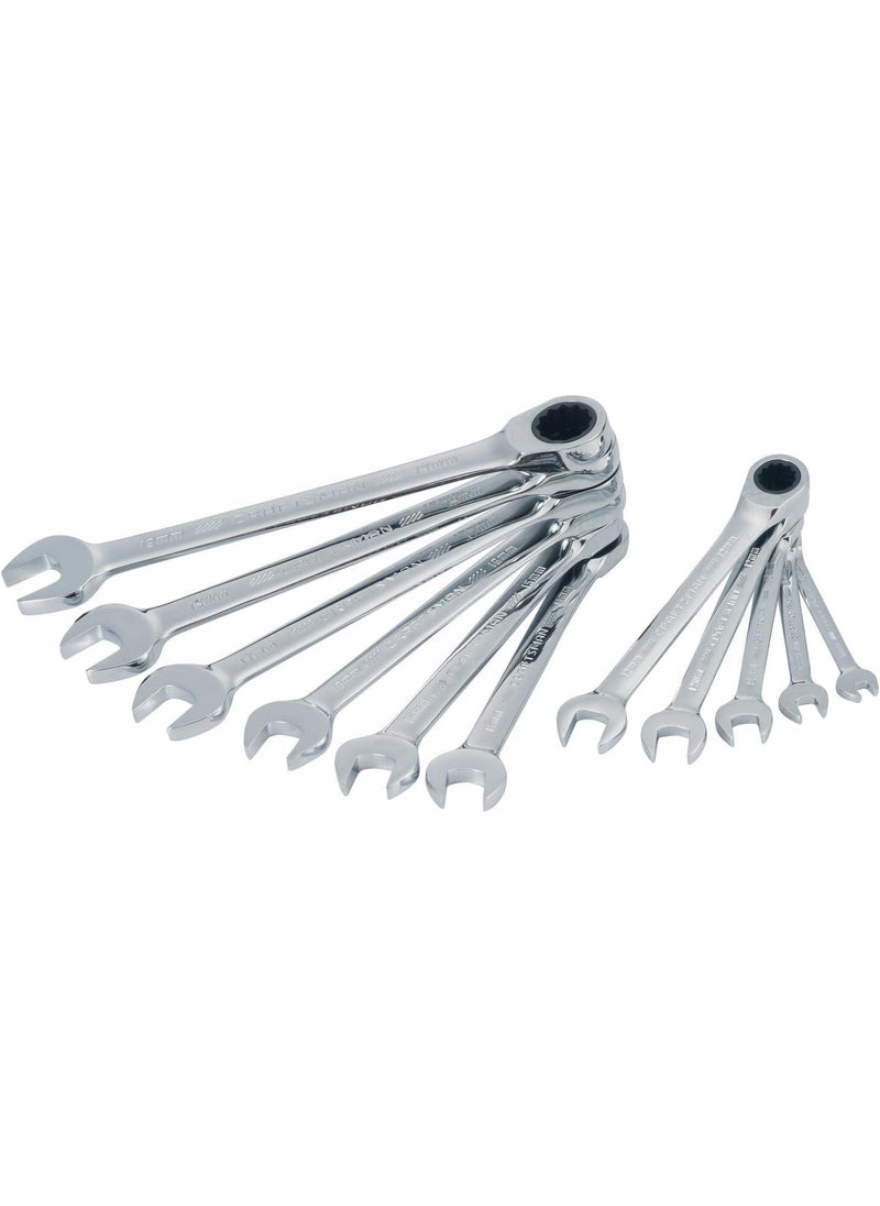 CRAFTSMAN CRAFTSMAN Ratcheting Wrench Set Metric 11Piece CMMT87021  - Image 2