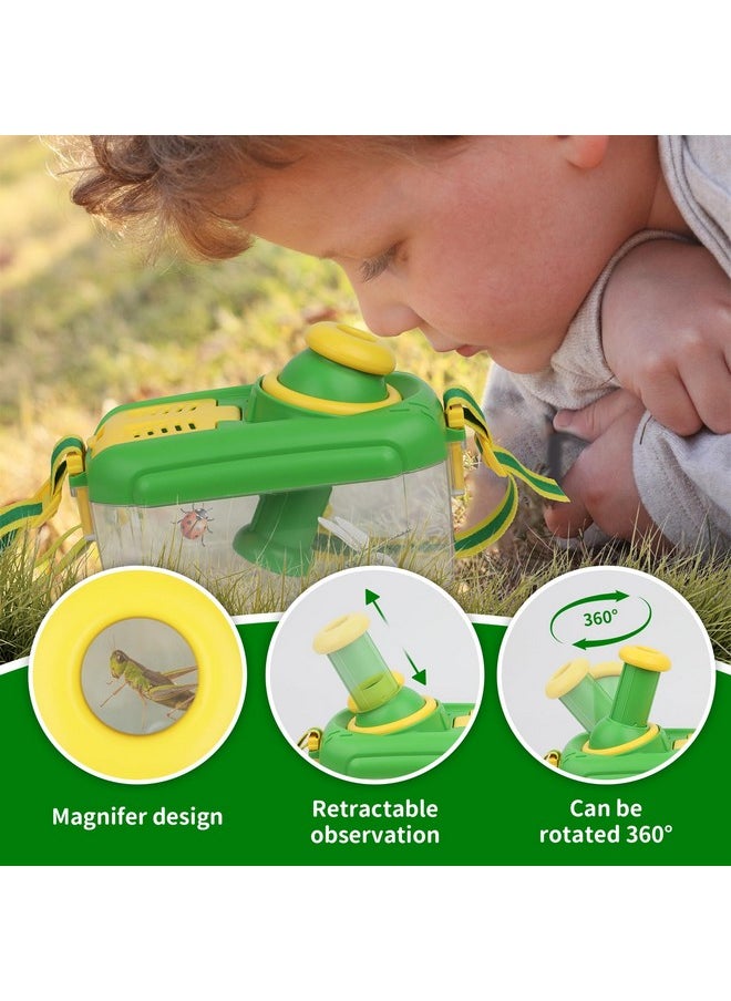 QuadPro - Bug Catcher Kit For Kids - 2 Sets, Bug Catching Kit Includes Butterfly Net, Tweezers, Insect Clamp, Magnifying Glass & Learning Cards, Outdoor Toys For Children Ages 3-8 (Special Edition) - Image 1