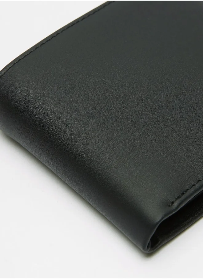 DUCHINI Solid Bi-Fold Wallet