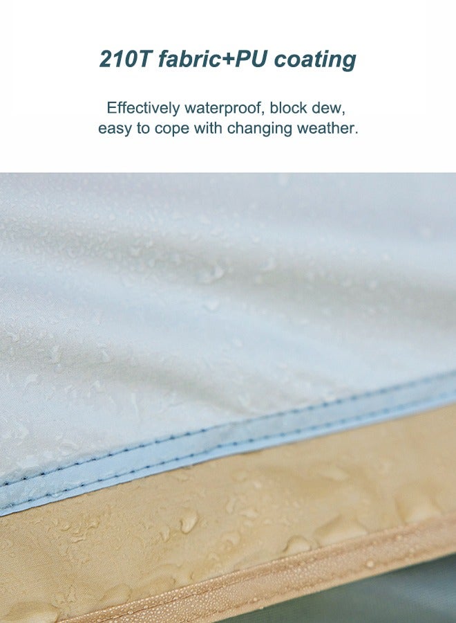 Shuer Outdoor Camping  Waterproof  Sunscreen Tent  with  Air Cushion 210*210*140 cm  - Image 5
