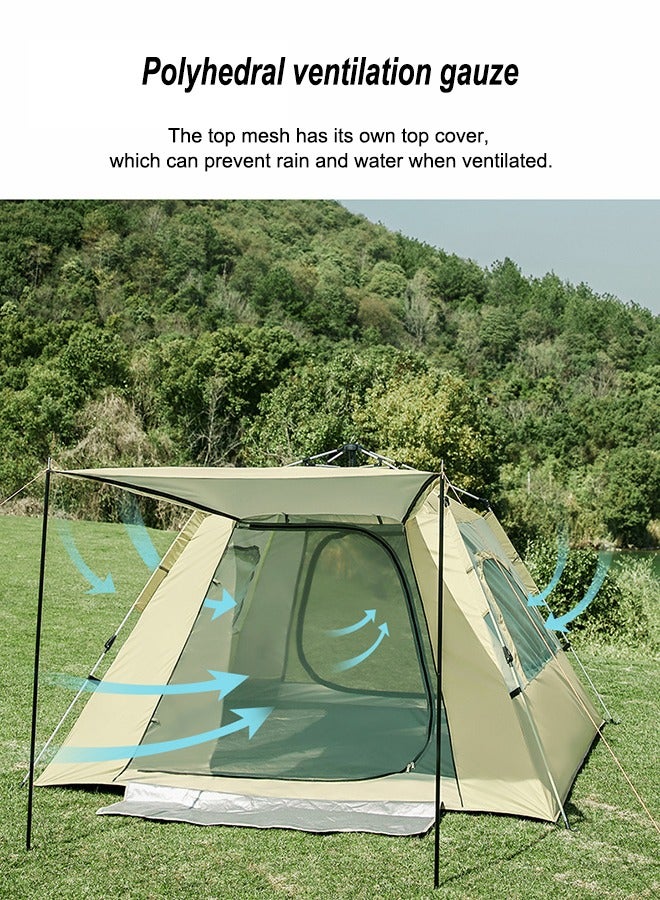 Shuer Outdoor Camping  Waterproof  Sunscreen Tent  with  Air Cushion 210*210*140 cm  - Image 4