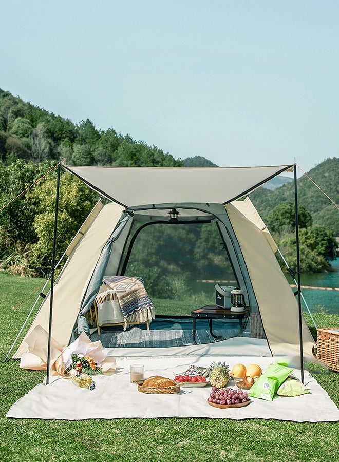 Shuer Outdoor Camping  Waterproof  Sunscreen Tent  with  Air Cushion 210*210*140 cm  - Image 1