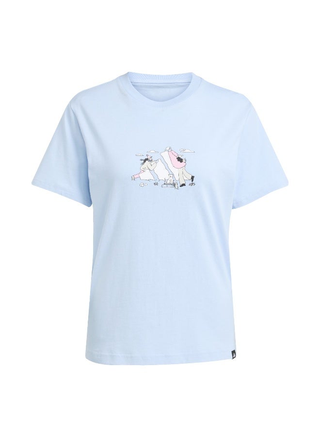 Adidas Doodle Graphic T-Shirt - Image 2
