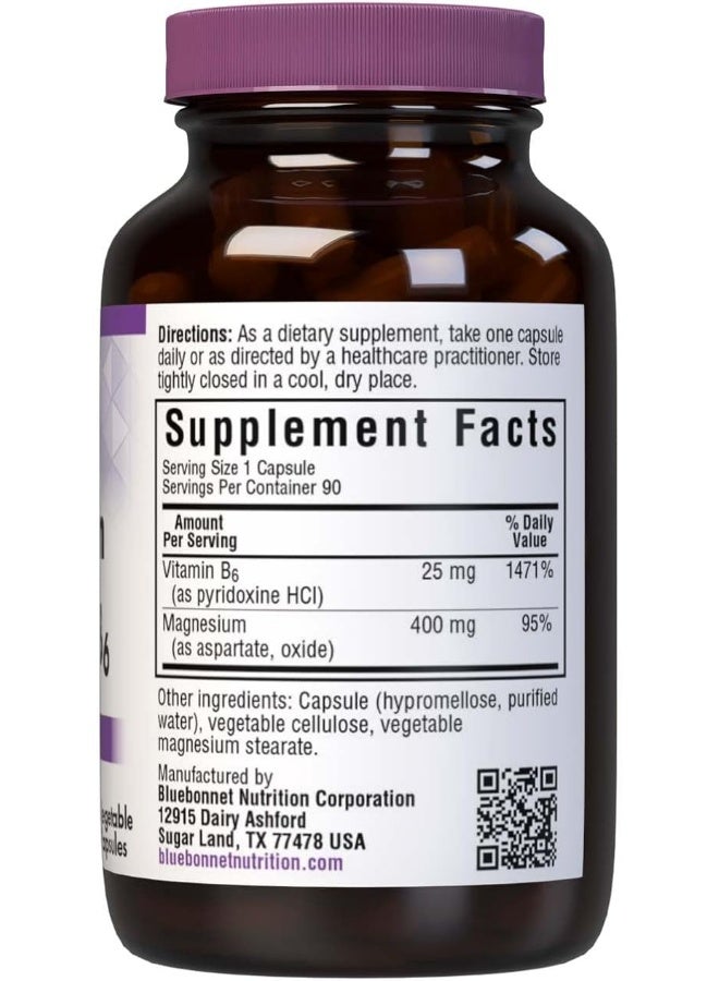 Blue Bonnet بي بي ماغنيسيوم ب6 90 كبسولة #735 - Image 2