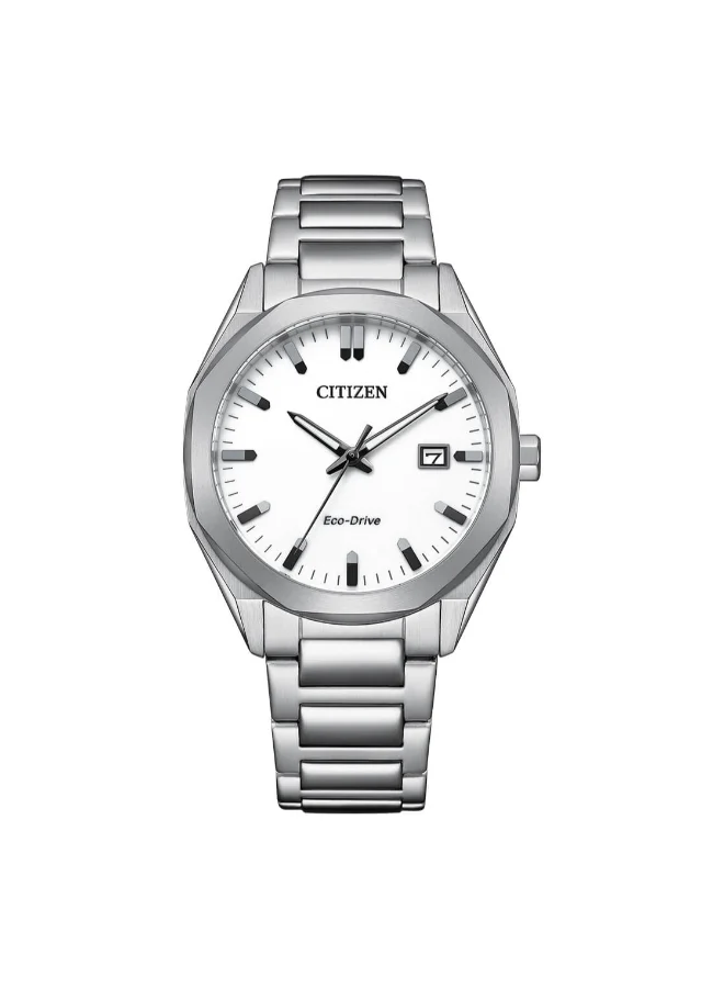 CITIZEN Men's Stainless Steel Eco-Drive Watch BM7620-83A - 38 mm