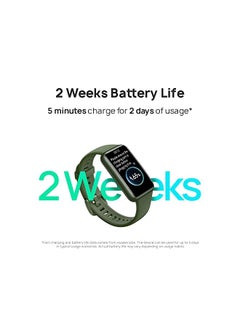 PROMASS HUAWEI Band 7 Smartwatch Health and Fitness Tracker, Slim bezel less screen, Graphite Black, 55029045, Small  - Image 5