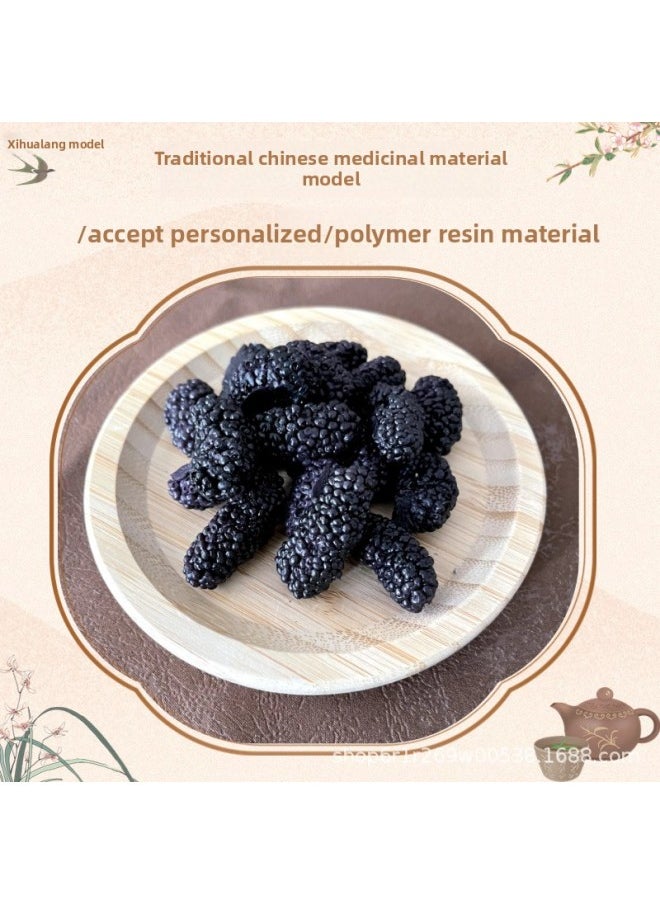 null - Simulation Of Rare And Precious Chinese Herbal Medicine Specimen Model Props More Than 70 Kinds Of Popular Science Propaganda Ornaments Can Be Selected And Invoiced-Color:Dong 'e-Jiao Model - Image 1