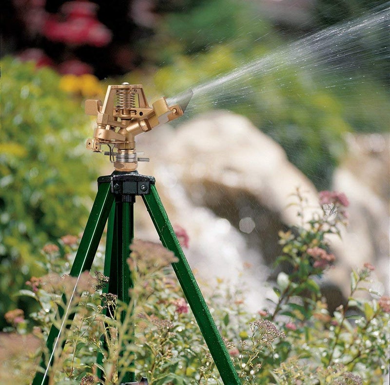 Orbit 56667Z Tripod Lawn Zinc Impact Sprinkler - 360 Degree Rotating Sprinkler Zinc Impact Sprinkler - Image 4