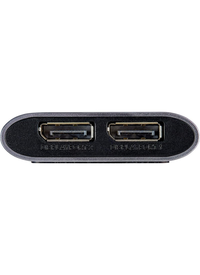 StarTech StarTechcom Thunderbolt 3 to Dual DisplayPort Adapter DP 14  Dual 4K 60Hz or Single 8K5K Thunderbolt 3 to DP Adapter  TB3 to 2x DisplayPort Monitor Video Display Adapter  MacWindows TB32DP14  - Image 4
