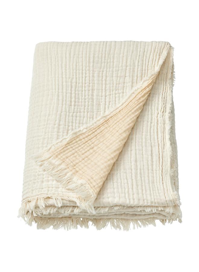 erorex Throw, off-white, 150x200 cm - Image 1