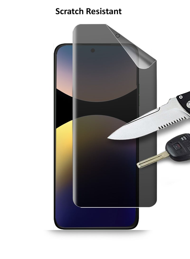 Techie Xiaomi Redmi Note 14 Pro / 14 Pro Plus 5G Full Cover Matte Ceramic Privacy Screen Protector - Explosion-Proof, Anti-Bubble, Anti-Fingerprint - Image 4