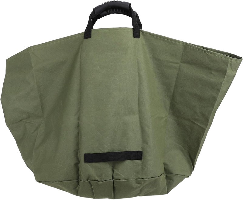 OD Green Heavy Duty Garden Waste Bag 33 Gallons Large Capacity Canvas With Rubber Handles PVC Frame - Image 1
