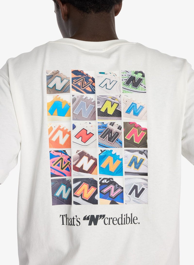 New Balance N Collage T-Shirt - Image 5