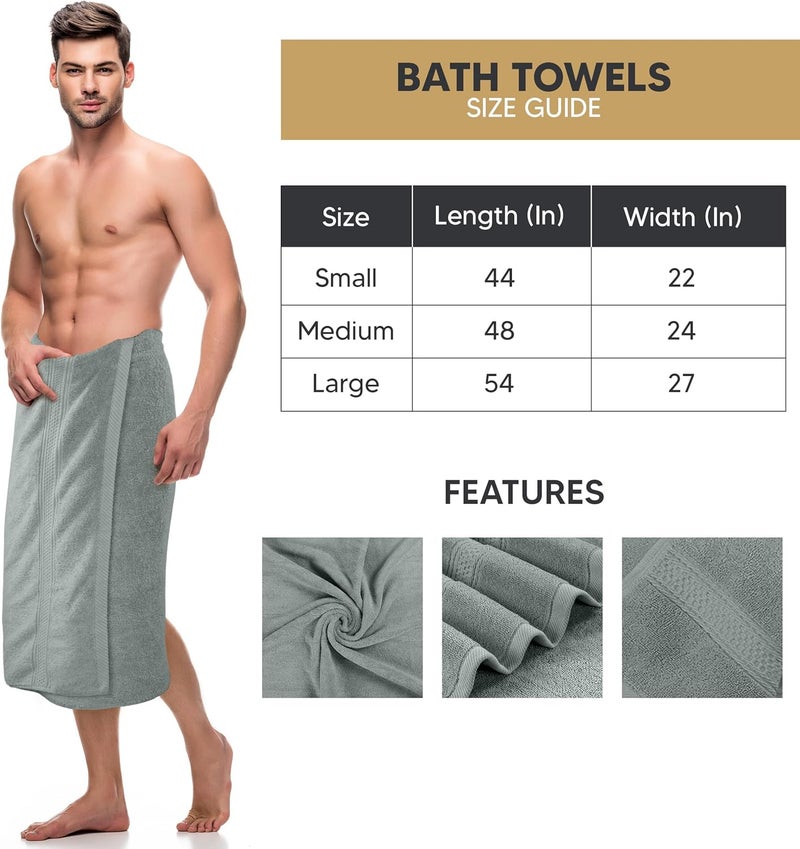 Utopia Towels 4 Pack Premium Bath Towels Set, (27 x 54 Inches) 100% Ring Spun Cotton 600GSM, Lightweight and Highly Absorbent Quick Drying Towels, Perfect for Daily Use (Cool Grey) - Image 2