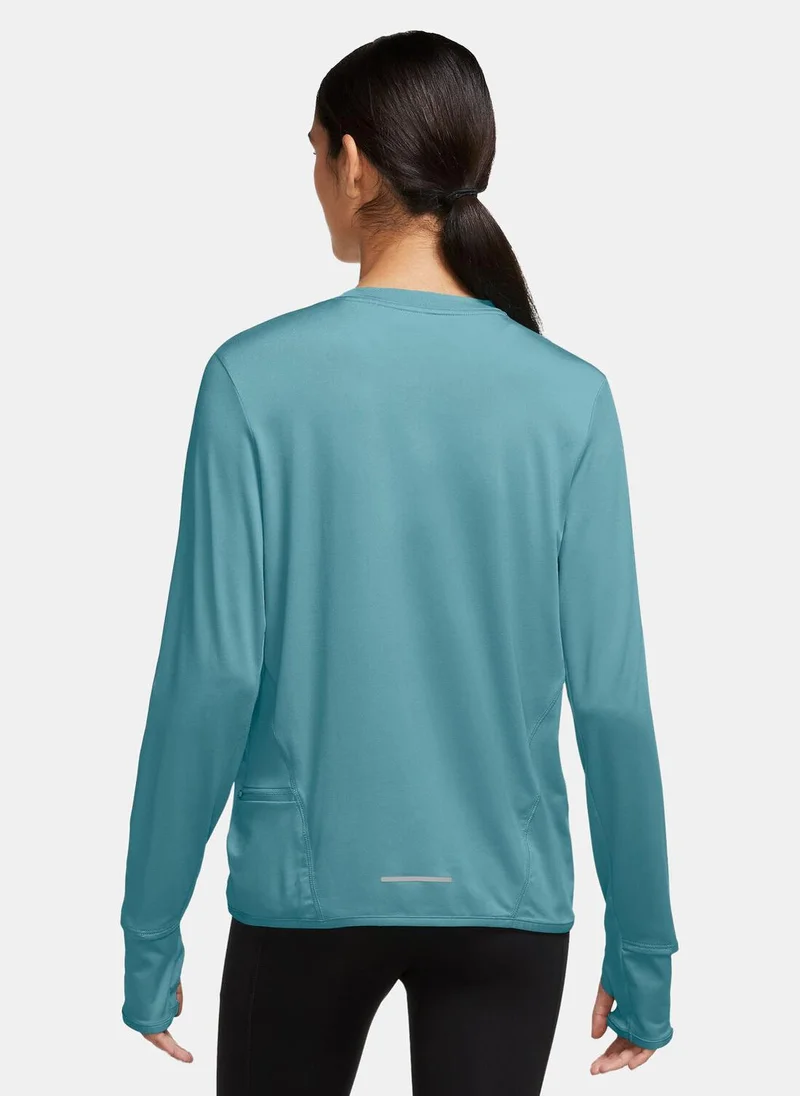 نايكي Women's Dri-FIT Swift UV Running Top