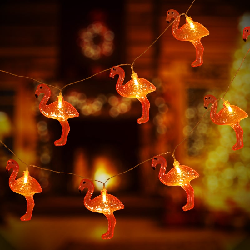 1.5m Flamingo String Lights Bulbs for Garden Wedding Party Outdoor and Decoration - Image 1