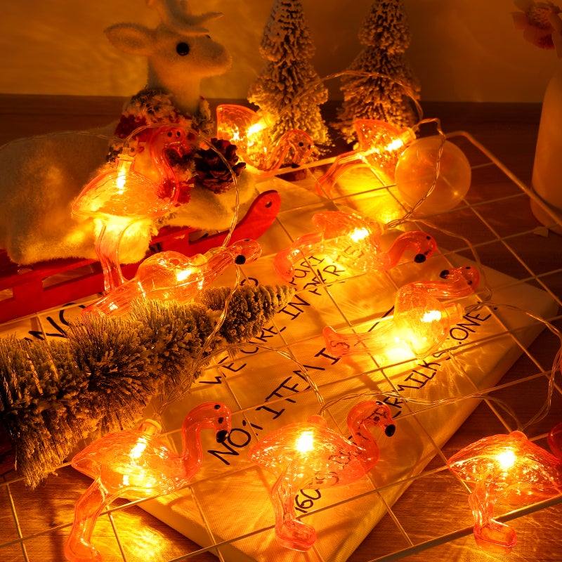 1.5m Flamingo String Lights Bulbs for Garden Wedding Party Outdoor and Decoration - Image 4