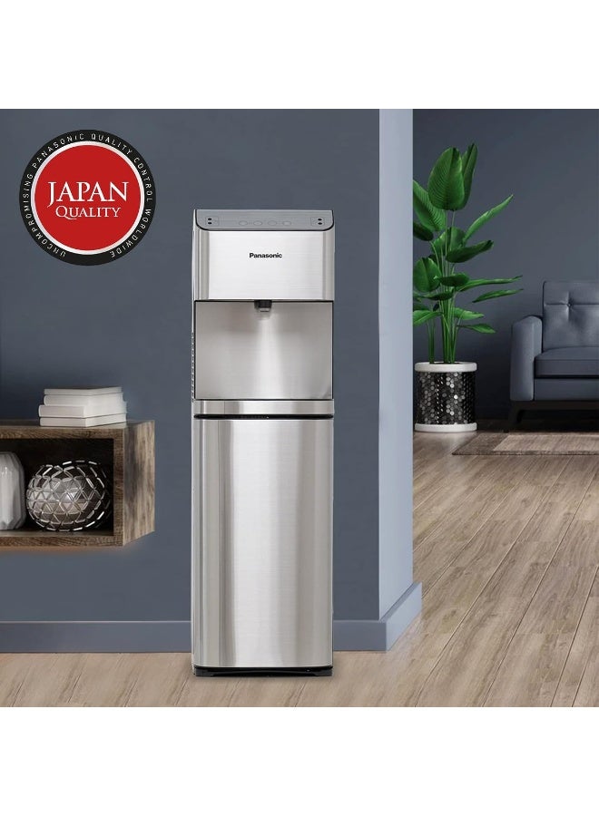 Panasonic Bottom Loading Water Dispenser Hot And Cold SDM-WD3531BG Stainless Steel - Image 2