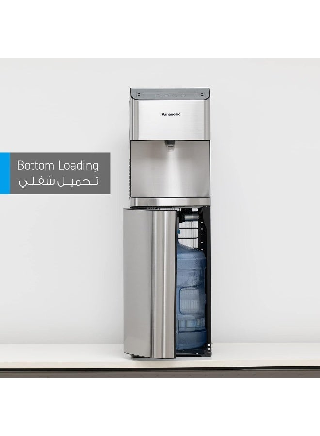 Panasonic Bottom Loading Water Dispenser Hot And Cold SDM-WD3531BG Stainless Steel - Image 4