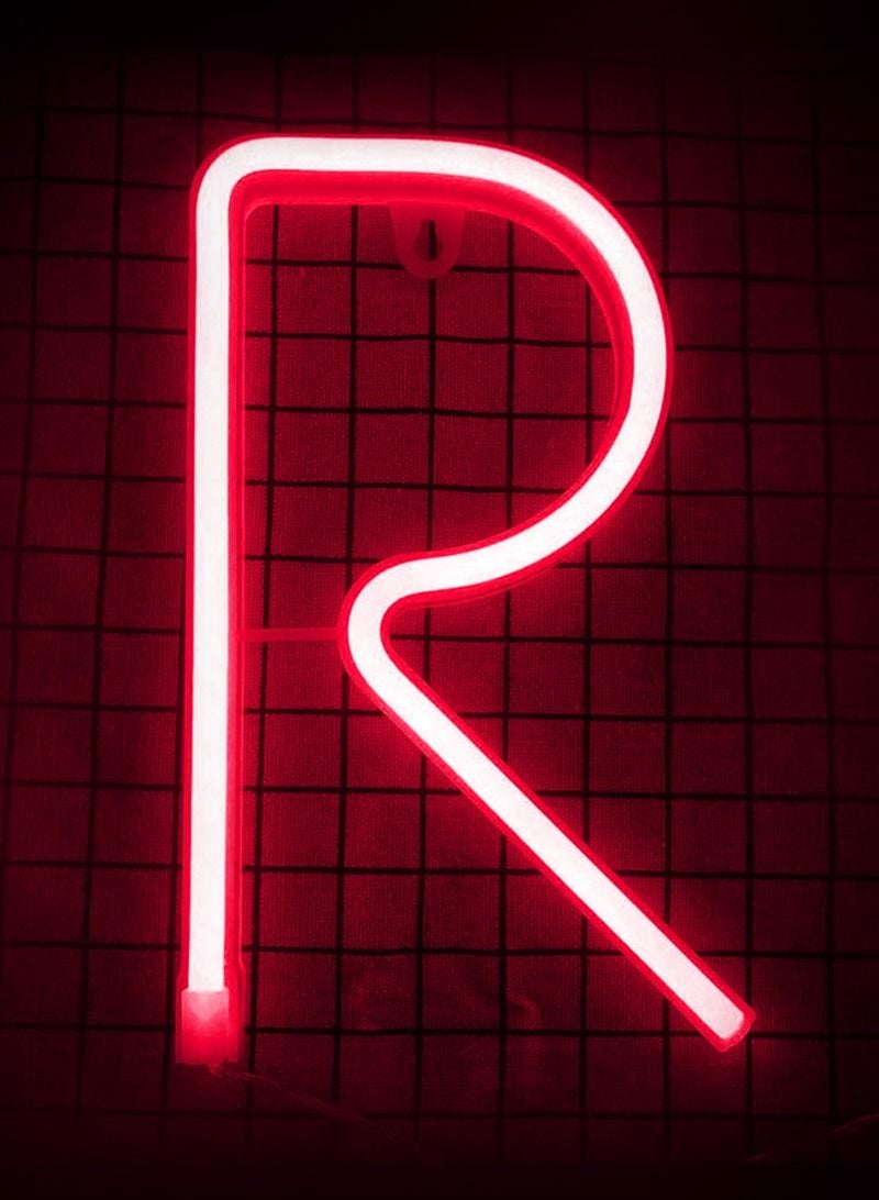 Salla LED Neon Flex Letter Light R 30x20cm - Image 1