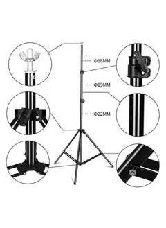 Cool Baby Style Coolbaby Background Stand Backdrop Support System Kit 200cmx200 cm With Portable Carrying Bag For Video Portrait And Product Photography  - Image 5