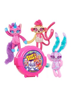 Just Play Love Diana Fur By The Foot Bubba-Licious Besties Stuffed Animal  - Image 1
