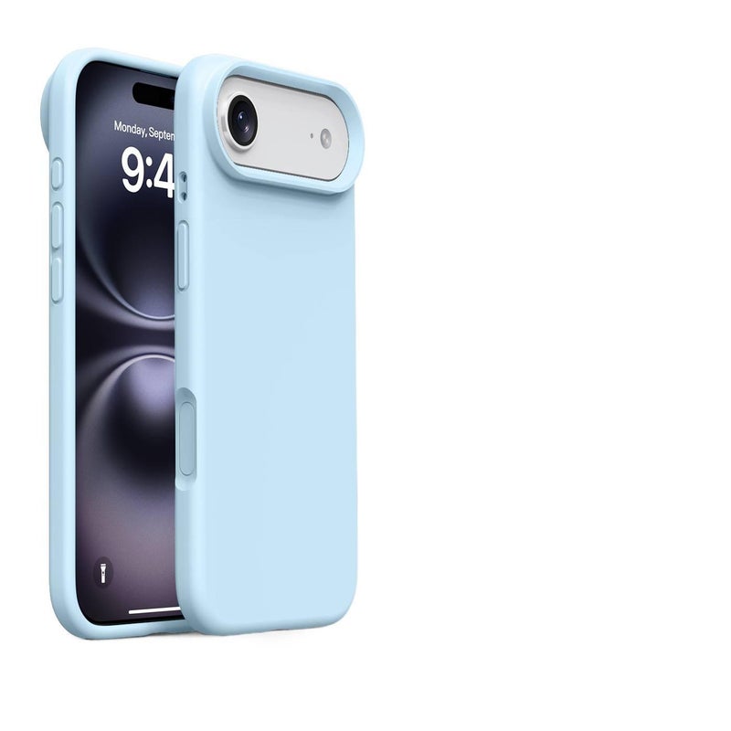 غطاء واقي، حماية من السقوط، أزرق، مقاوم للصدمات لـ iPhone 17 / 17 Air / 17 Pro / 17 Pro Max باللون الأزرق للتنقل اليومي سهل التخزين عملي للاستخدام المتكرر - Image 2