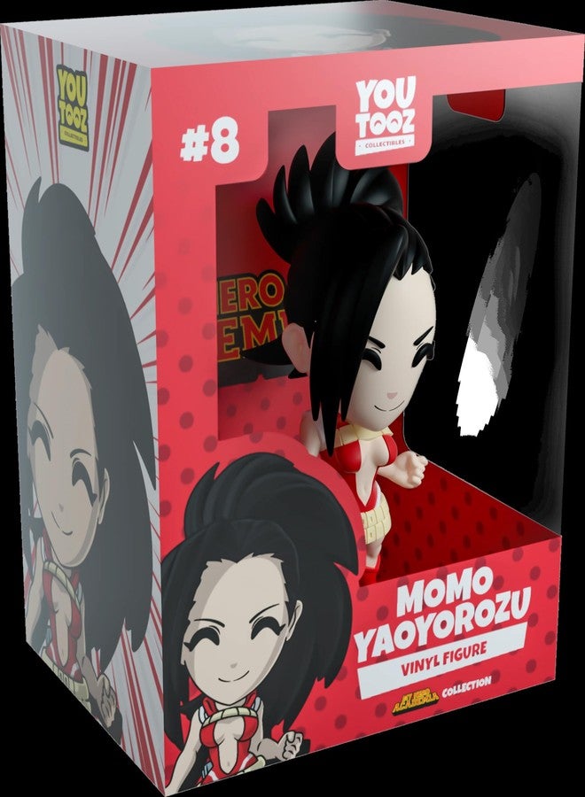 Youtooz Momo Yaoyorozu 4.9" Vinyl Figure - Momo Yaoyorozu Action Figure from My Hero Academia Anime Collection - Image 1