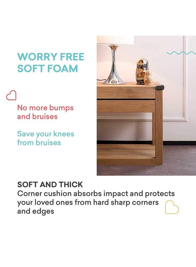 Leeonz Corner Guards ; Corner Protectors For Baby Safety ; Furniture Table Safety Bumper ; With 3M Tape (Pack Of 2) - Image 5