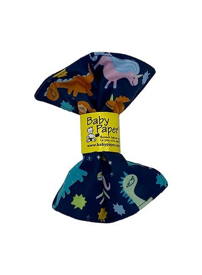 Baby Paper Original Crinkle Sensory Toy ; Mythical Creatures ; Crinkle Paper For Babies ; Sensory Baby Toys - Image 1