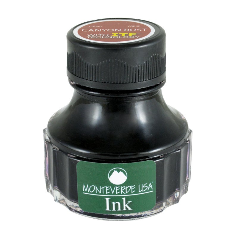 Monteverde USA Ink with ITF Technology 90 ml Canyon Rust G308CP - Image 2