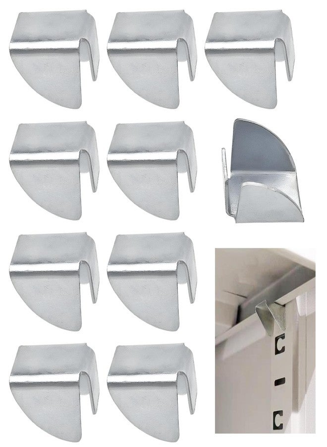 Arvintas 15 PCS Shelf Clips Bracket Replacement for Garage Cabinet, Removable Metal Shelf Support Clips Attachment Easy Install - Image 1