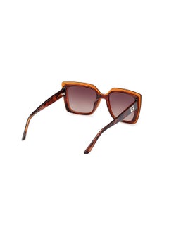 GUESS نظارة شمسية مربعة للنساء مع حماية من الأشعة فوق البنفسجية - GU790852F52 - مقاس العدسة: 52 مم  - Image 4
