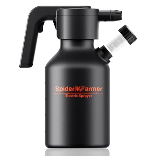 Spider Farmer Electric Spray Bottle 2L/0.5 Gallon, Portable Automatic Sprayer with Adjustable Nozzle and Measuring Cup, Type-C Rechargeable Plant Mister for Indoor & Outdoor Gardening and Cleaning - Image 1