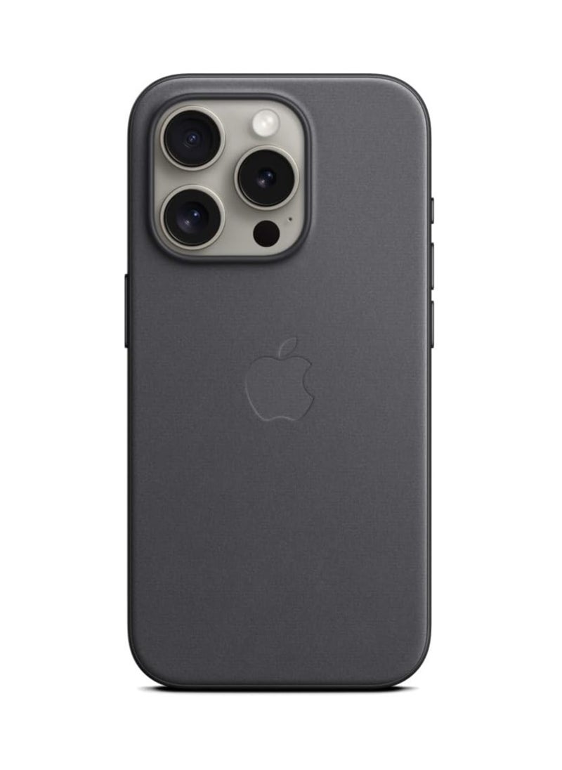 Techie - Apple iPhone 15 Pro Max FineWoven Case with MagSafe - Black - Image 1
