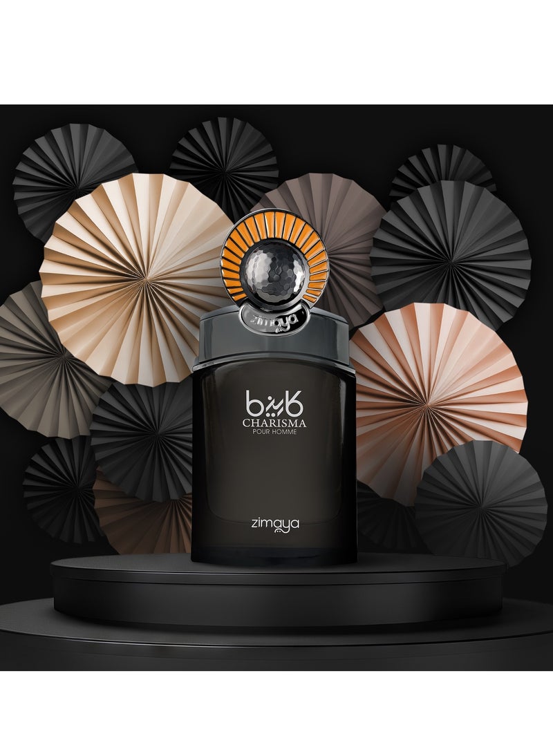 zimaya Charisma Homme Eau De Parfum for Men, 100ML - Image 3