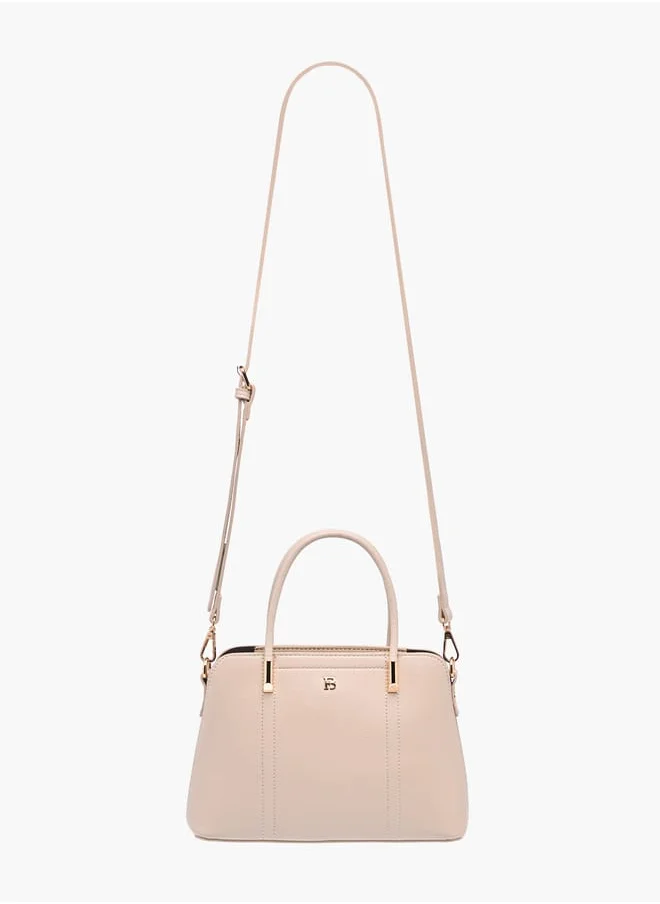 فلورا بيلا من شو إكسبرس Womens Textured Totebag With Zip Closure And Detachable Strap