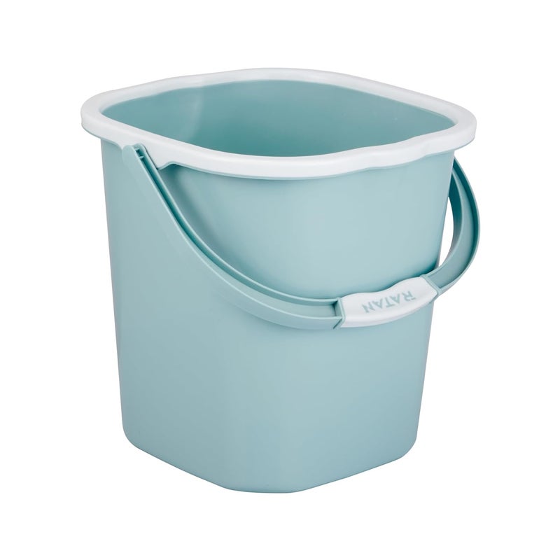 RATAN PLASTICWARE Premia Bucket 18L X 1 MintLight Weight and Easy to CarryPerfect for Use in Bathrooms Kitchen Wet Utility Areas - Image 5