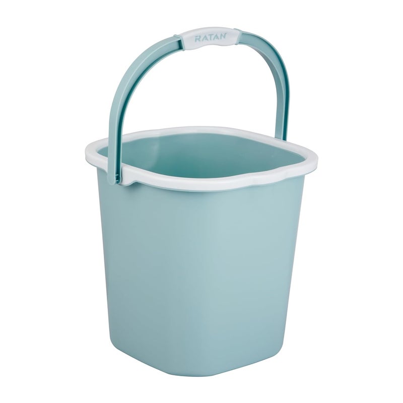 RATAN PLASTICWARE Premia Bucket 18L X 1 MintLight Weight and Easy to CarryPerfect for Use in Bathrooms Kitchen Wet Utility Areas - Image 4