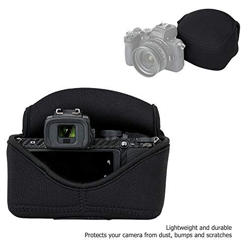 JJC Compact Case Pouch for Sony A6700, ZV-E10 II, ZV-E1 & Zfc + DX 16-50, R100 R50 & RF-S 18-45 / RF 50mm F1.8 - Image 5