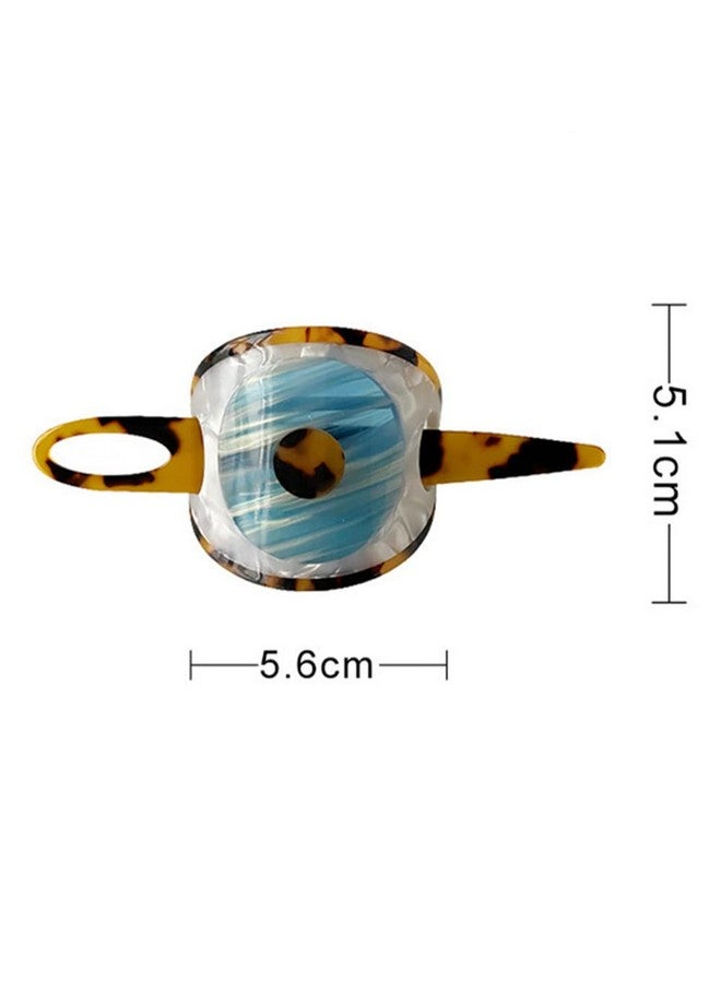QTMY 2 Pack Acetate Evil Eye Hair Slide Hairpin Hair Stick Clips Creative Hair Barrette Hair Pin Hair Accessories For Women Girls - Image 3
