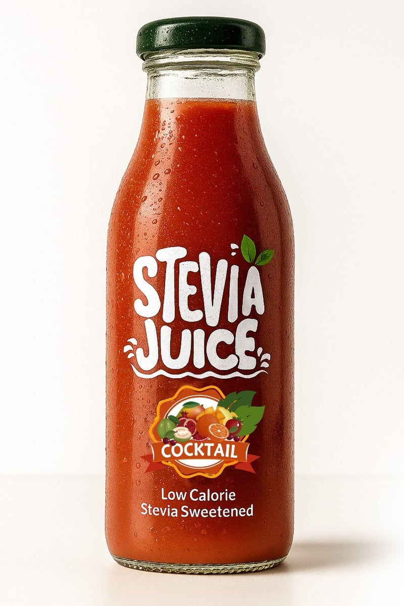Stevia Juice Stevia Juice Natural Cocktail Juice - Natural and refreshing juice without sugar sweetened with natural stevia 300 ml - Image 1