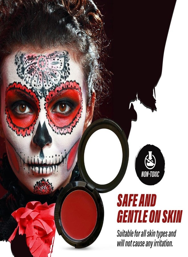 MANIC PANIC Vampire's Kiss Red Face & Body Paint for Halloween Costumes - Cream Halloween Makeup for Costumes & Cosplay - Smooth, Blendable & Full Coverage, Vegan - Image 4