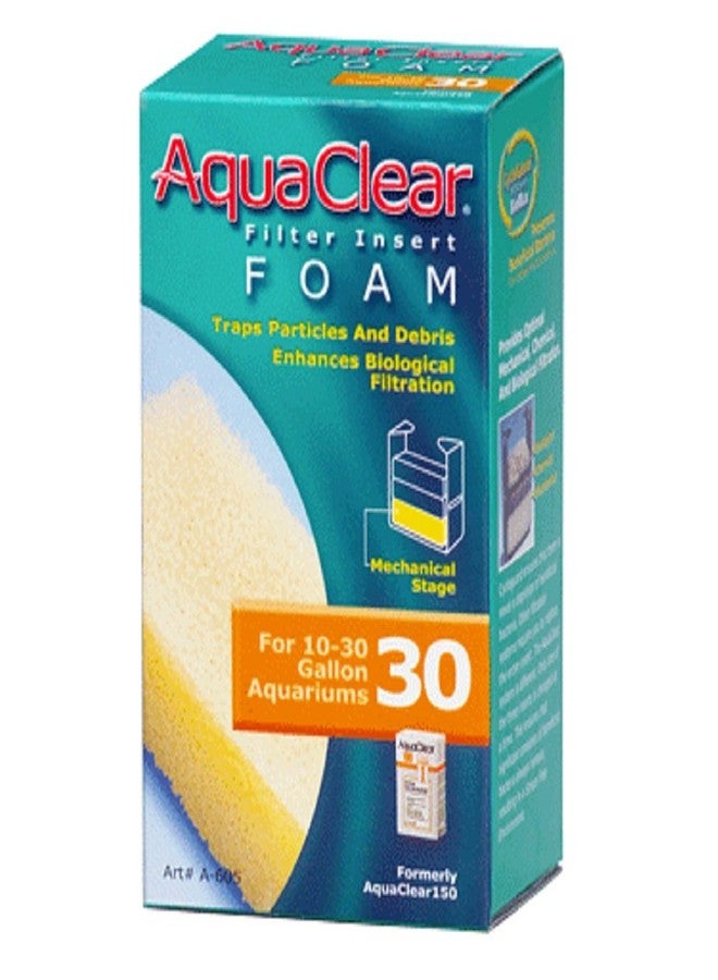 Aquaclear Aqua Clear 30 (150) Foam Filter Insert - Image 1